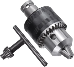 1/2-20UNF Mount 1.5-13Mm Capacity Key Drill Chuck for Air Impact Wrench Converte - Picture 1 of 7