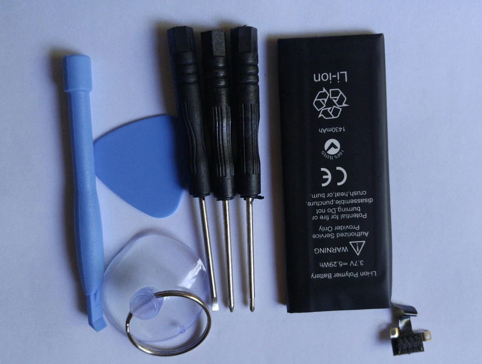  KIT DE REPUESTO DE BATERÍA PARA APPLE IPHONE 4S OEM 1430 mAh todos los operadores Foto 1 de 1