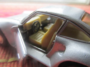 MC Toy DIECAST PORSCHE SILVER METAL CAR 1:36 SCALE WHEELS ROTATE MADE IN MACAU - Picture 1 of 5