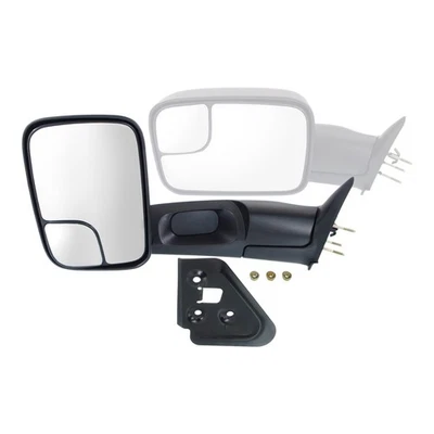 Towing Mirror For 1994-2001 Dodge Ram 1500 1994-2002 Ram 2500 3500 Front Left - Image 1 of 4