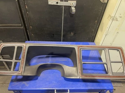 2003-2006 CADILLAC ESCALADE PAINEL DUPLO DIN PAINEL ACABAMENTO MADEIRA FALHAS - Imagem 1 de 4