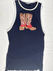 Whittall & Shon Tank Top Xl Stretch Boots - Picture 1 of 8