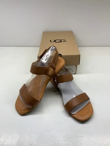 Ugg Tan Rynell Leather Sandal Womens size 6 M NIB - Picture 1 of 4