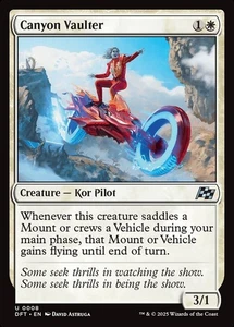 MTG Aetherdrift Canyon Vaulter 0008 U NM - Picture 1 of 1