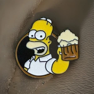 Homer Simpson Metall Emaille Pin - Neu The Simpson Sammler Pin - Bild 1 von 4