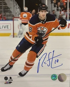 Ryan STROME Signed 8x10 Photo! EDMONTON OILERS! NHL VETERAN W/COA - Picture 1 of 3
