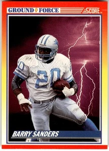 1990 Score #325 Barry Sanders - Bild 1 von 2