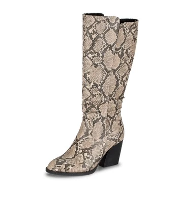 Botas femininas Baretraps LILLY cobra natural - Imagem 1 de 4