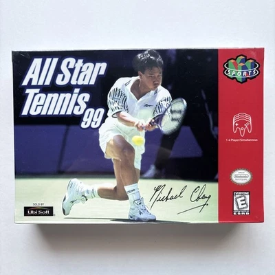 All Star Tennis 99 Nintendo 64 N64 New Factory Sealed Authentic WATA CGC VGA - Image 1 of 4
