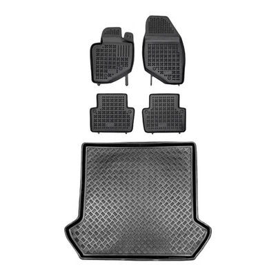 Rezaw-Plast Floor Mats for Volvo XC90 2002-2014 PE Cargo Mat Tailored Custom Fit Foto 1 de 4