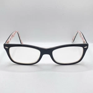 RAY-BAN RB 5228 5014 BLACK RED WHITE AUTHENTIC FRAMES EYEGLASSES 50-17-140 - Picture 1 of 17