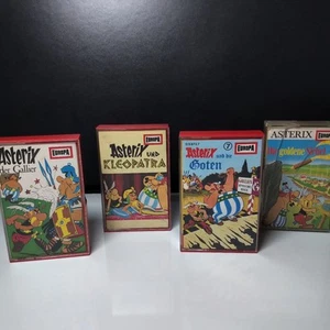 4 x Asterix Kasetten Nr. 1, 2, 5, 7 Konvolut an Kasetten Hörspiel Sammler Europa - Imagen 1 de 7
