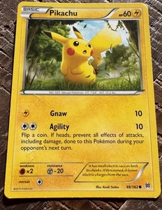 Pikachu 48/162 Breakthrough Regular - Picture 1 of 2