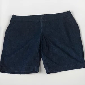 Roz & Ali Denim Shorts Size 22W Blue (46 Waist /11 Inseam) - Picture 1 of 4