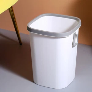 Den Mülleimer Drücken Büro Badmüll Mit Deckel Kleiner Badezimmer - Bild 1 von 12