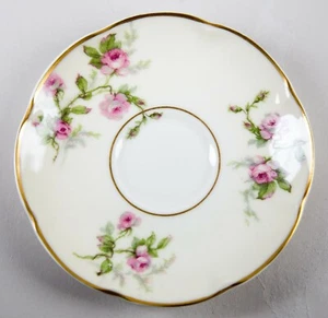 Haviland Sylvia Cream Isle de France Untertasse Vintage Porzellan - Bild 1 von 2