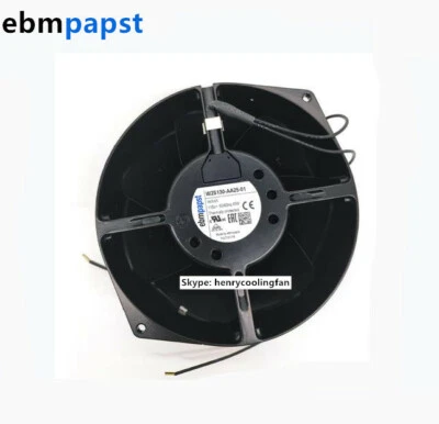 Ebmpapst W2S130-AA25-01 Axial Fan 115V 3250rpm 0.47A 130MM All metal Cooling Fan - Image 1 of 3