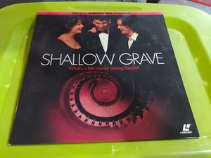 Shallow Grave Laserdisc Widescreen 800635271 WS LD Ewan McGregor Danny Boyle - Picture 1 of 4