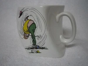 Golf Mug The Results Of Over Swing Twisted Coffee Cup Mug 1991 (PICK MINE !!! :) - Picture 1 of 6