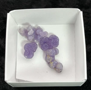 Botryoidal Amethyst Purple Berries AKA Grape Agate from Sulawesi Indonesia - Picture 1 of 1