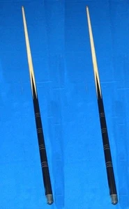 Pool Snooker Queue Billard 2 X 1-Piece Standard 145cm (144cm) - Bild 1 von 1