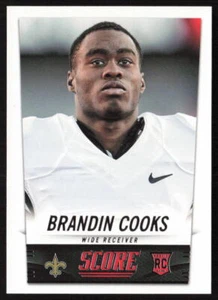 2014 Score Brandin Cooks #342 Rookie New Orleans Saints - Picture 1 of 2