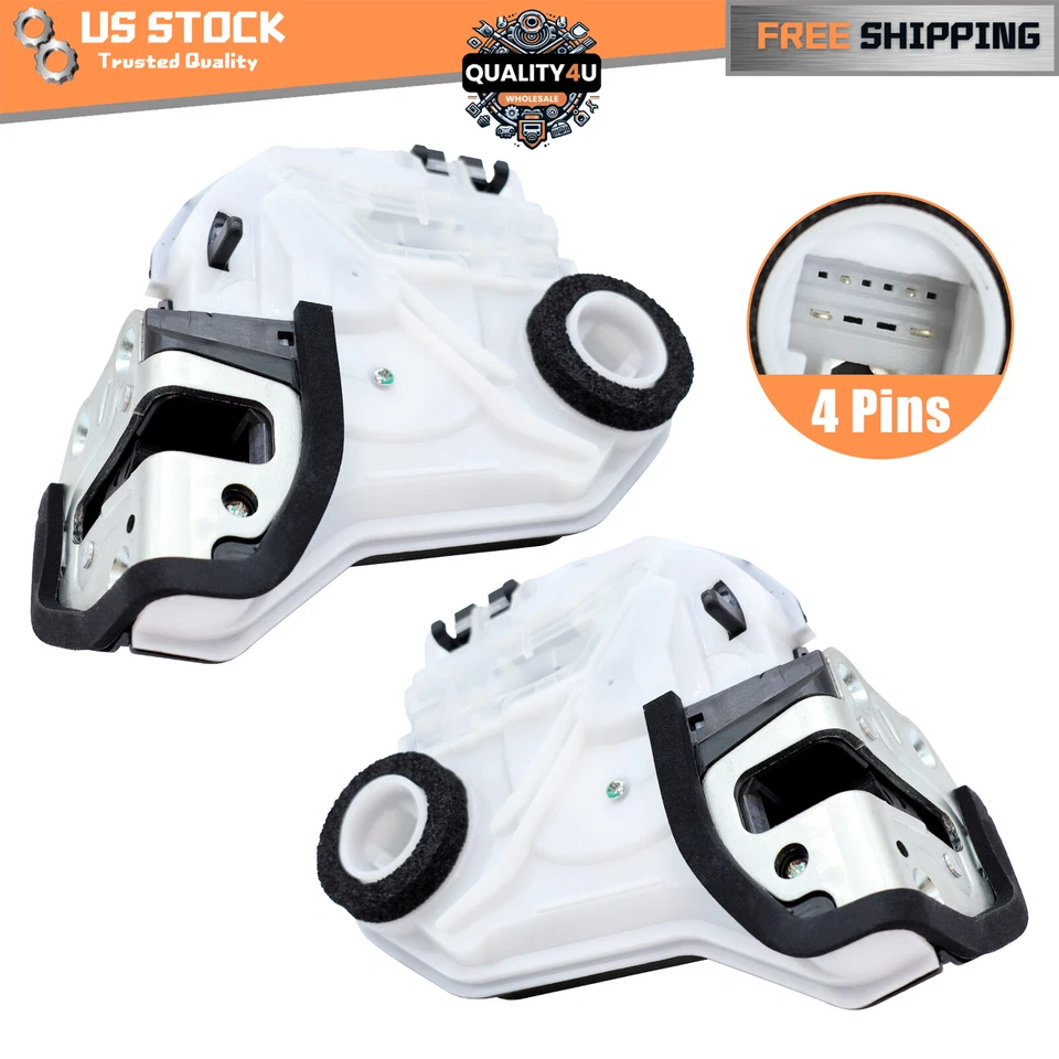 2x Door Lock Actuator for Lexus Toyota Camry Highlander Sienna Rear Left & Right Foto 1 de 4