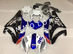 Kit de carenado de carrocería molde de inyección ABS negro blanco azul para YZF R6 2006 2007 - Imagen 1 de 6