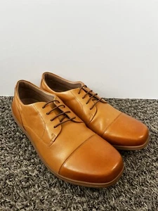 Birchbury Brenston Barefoot Dress Shoes Light Brown Men’s Size 13 - Good Cond! - Picture 1 of 17
