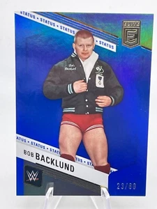 2023 WWE - Elite - Blue Status /80 - # 134 Bob Backlund � Legend - Picture 1 of 2