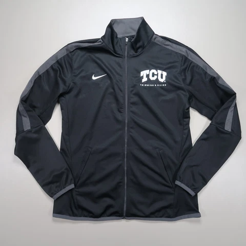 TCU Horned Frogs Jacket Adult Medium Nike Full Zip Swimming Diving Big 12 Mens Cover