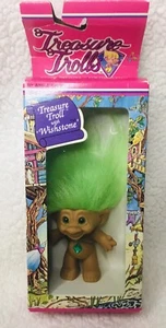 treasure trolls Belly Button Wish stones Green - Picture 1 of 2