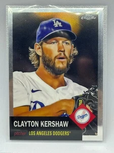Clayton Kershaw 2022 Topps Chrome Platinum Anniversary Baseball # 367 - Picture 1 of 2