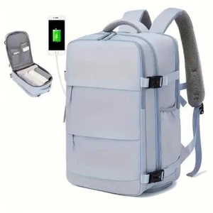 Premium Stylish Large Travel Backpack Multi-layer Luggage Bag, Shoe Compartment - Picture 1 of 19