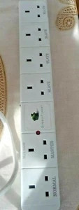 Green Planet 6-Way Low Energy Extension Lead - Zdjęcie 1 z 3