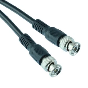 1m BNC Mâle à Mâle Prise Câble Vidéo Brassage Câble CCTV Caméra DVR - Picture 1 of 1