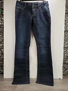 NWT WOMEN'S MAURICES DARK WASH FLEX JEANS SIZE Small Regular - Picture 1 of 8