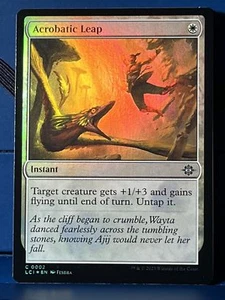 MTG Lost Caverns of Ixalan Acrobatic Leap Foil LCI NM - Picture 1 of 1