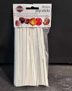 NORPRO Cake Pop Sticks 6" 100-count NEW - Picture 1 of 3