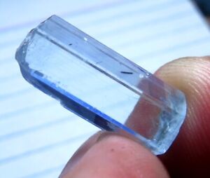 Top Grade Natural 9.80 cts Aquamarine Crystal Pak-Jewellery & Mineral Free ship