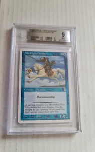 MTG Magic the Gathering Portal Three Kingdoms Wu Light Cavalry BGS 9 MINT - Picture 1 of 2