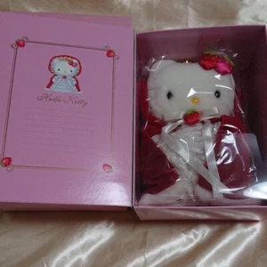 Hello Kitty Strawberry News 25th Anniversary Limited Plush Doll - Picture 1 of 4