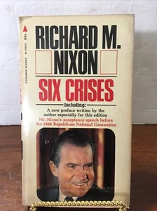 Six Crises By Richard M. Nixon Vintage Paperback 1968 - Picture 1 of 6