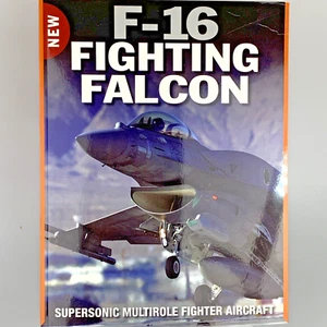 2024 F-16 FIGHTING FALCON Amber SPECIAL EDITION 144 Pgs SUPERSONIC AIRCRAFT NEW - Picture 1 of 2