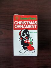 Vintage 1977 Christmas Ornament Daffy Duck Warner Bros Dave Grossman Japan Box