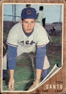 1962 Topps Ron Santo 170b Chicago Cubs BASSA QUALITÀ! - Foto 1 di 2