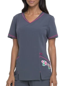 Strategic Distribution Scrub Top Women's Signature Collection Embroidery XS - Picture 1 of 5