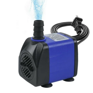 160GPH Submersible Water Pump Adjustable Powerhead Pond Fountain Hydroponic - Picture 1 of 16