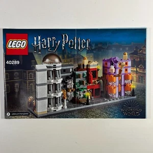 MANUAL ONLY - LEGO 40289 HARRY POTTER Diagon Alley Handbook Handbuch - Picture 1 of 3