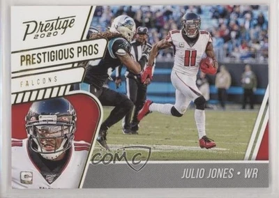 2020 Panini Prestige Prestigious Pros Xtra Points Gold /50 Julio Jones #PP-JJ - Image 1 of 2